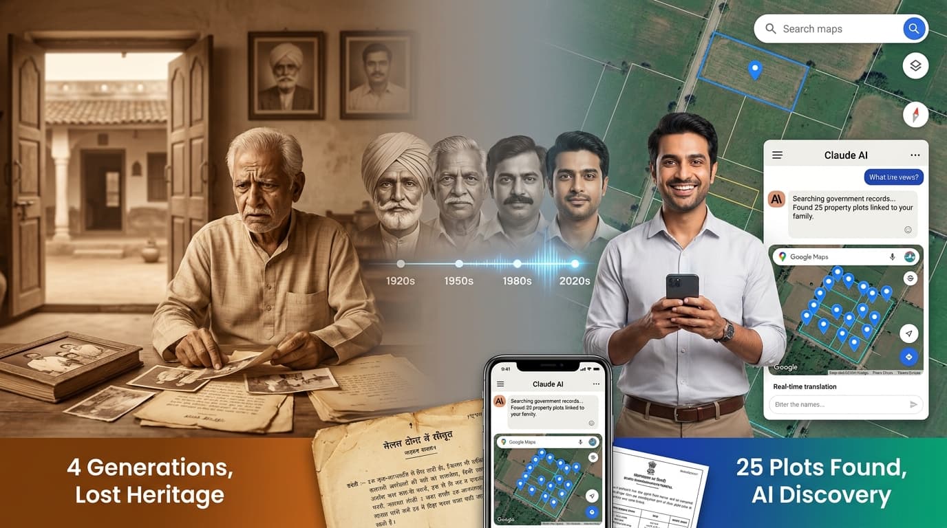 A Man Had No Idea Where His Family Land Was. AI Found All 25 Plots.