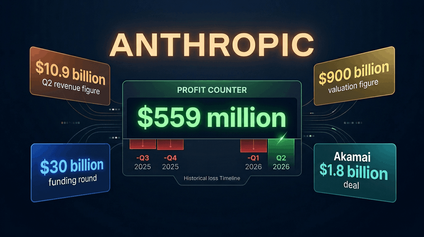 Anthropic Reports Its First Ever Profit and Closes a $30 Billion Round at a $900 Billion Valuation