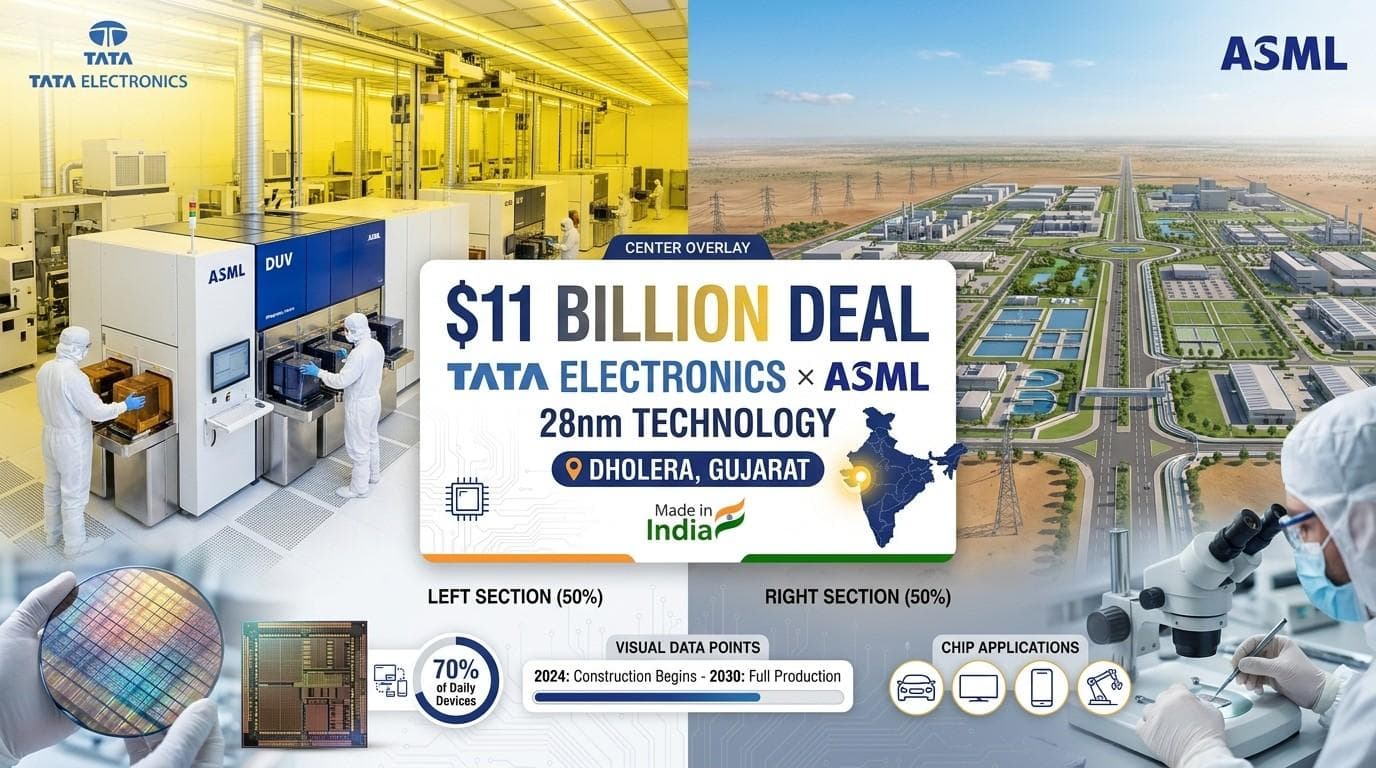 India's Biggest Semiconductor Move: Tata's $11B ASML Deal Explained